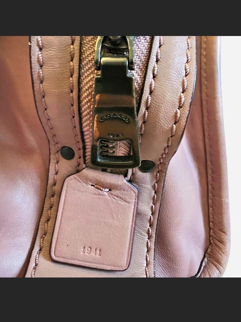 Coach 1941 ROGUE 25 Dusty Pink And Gunmetal - Picture 5 of 8